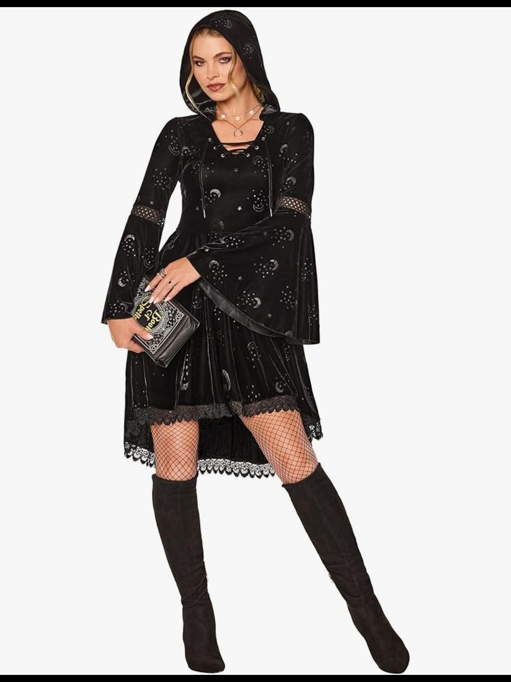 Spirit Halloween Celestial Velvet Costume Dress